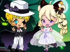 Ζευγάρι αποκριών chibi