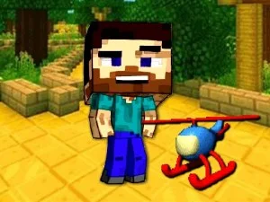 Περιπέτεια ελικόπτερο MineBlock